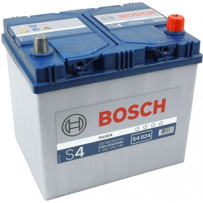 Масло Аккумуляторная батарея Bosch S4, 60Ah, 540A, 0092S40240